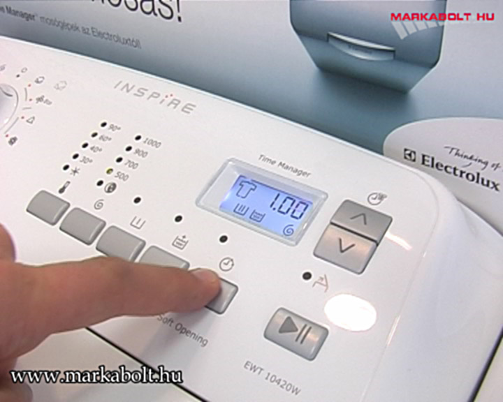 N&eacute;zd meg a Electrolux EWT 10420 vide&oacute;j&aacute;t