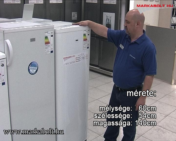 N&eacute;zd meg a Zanussi ZFU 318 W01 vide&oacute;j&aacute;t