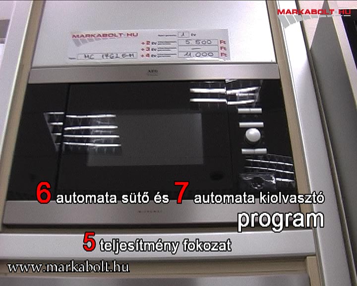 N&eacute;zd meg a AEG MC 1762 E-M vide&oacute;j&aacute;t