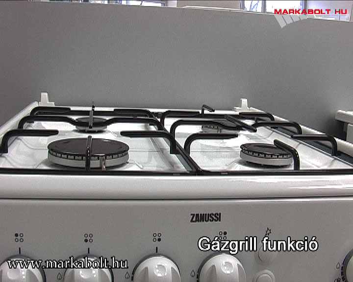 N&eacute;zd meg a Zanussi ZCG 564 GW vide&oacute;j&aacute;t