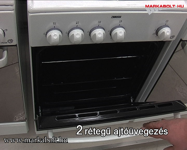 N&eacute;zd meg a Zanussi ZCG 55 DGW vide&oacute;j&aacute;t