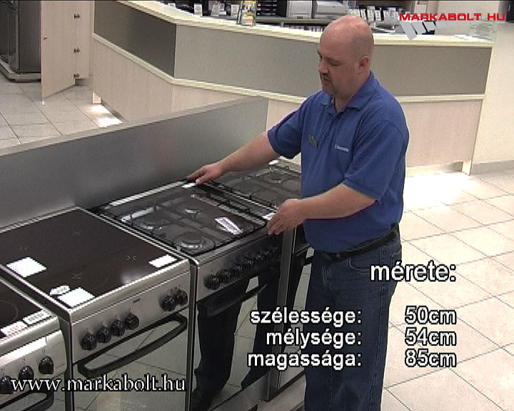 N&eacute;zd meg a Zanussi ZCG 553 NX vide&oacute;j&aacute;t