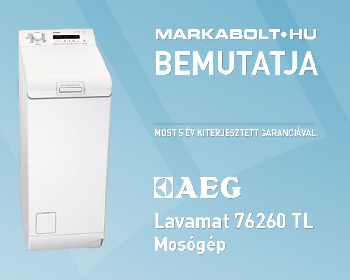 N&eacute;zd meg a AEG Lavamat 76260 TL vide&oacute;j&aacute;t