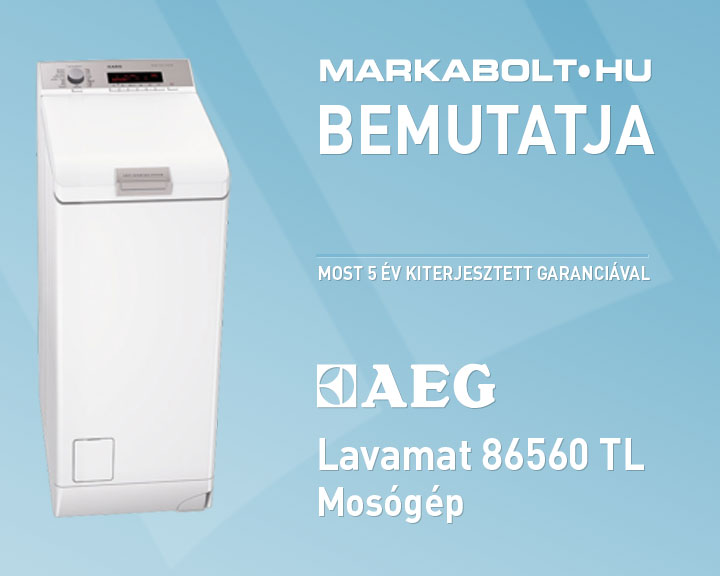 N&eacute;zd meg a AEG Lavamat 86560 TL vide&oacute;j&aacute;t