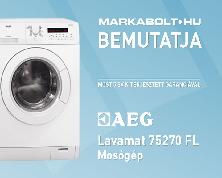 N&eacute;zd meg a AEG Lavamat 75270 FL vide&oacute;j&aacute;t