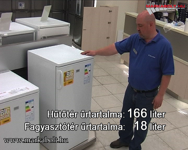 N&eacute;zd meg a Zanussi ZRA 619 SW vide&oacute;j&aacute;t