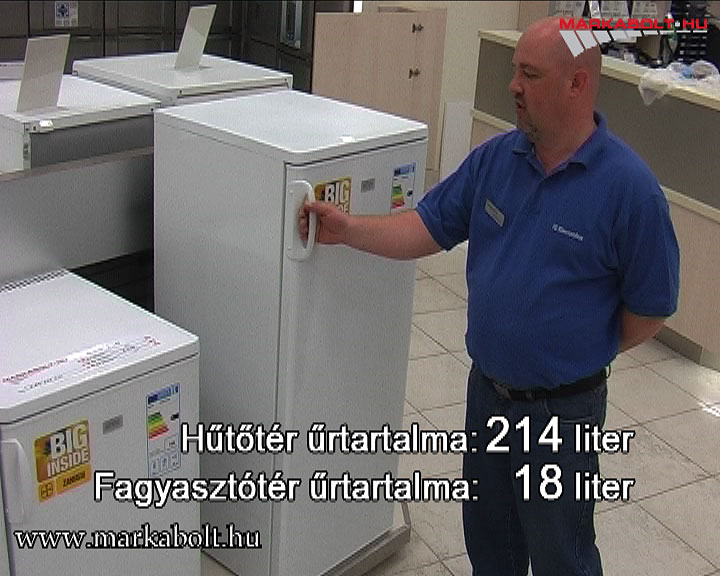N&eacute;zd meg a Zanussi ZRA 624 SW vide&oacute;j&aacute;t