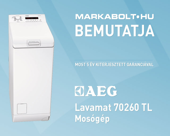 N&eacute;zd meg a AEG Lavamat 70260 TL vide&oacute;j&aacute;t
