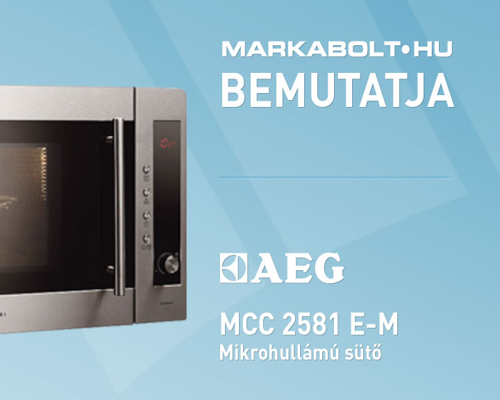 N&eacute;zd meg a AEG MCC 2581 E-M vide&oacute;j&aacute;t