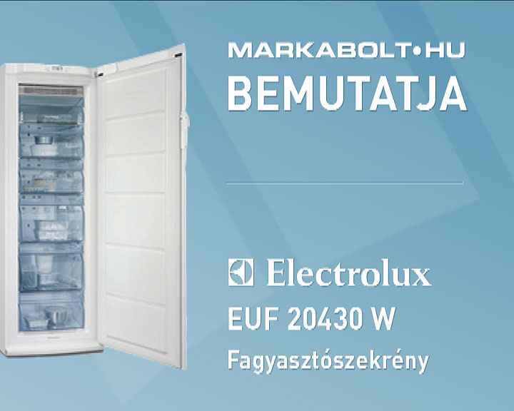 N&eacute;zd meg a Electrolux EUF 20430 W vide&oacute;j&aacute;t