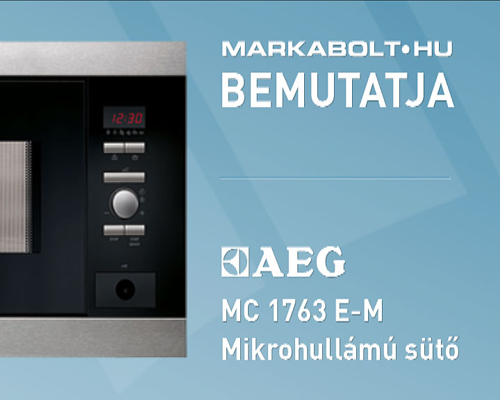 N&eacute;zd meg a AEG MC 1763 E-M vide&oacute;j&aacute;t