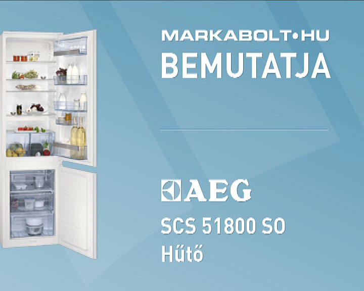 N&eacute;zd meg a AEG SCS 51800 SO vide&oacute;j&aacute;t