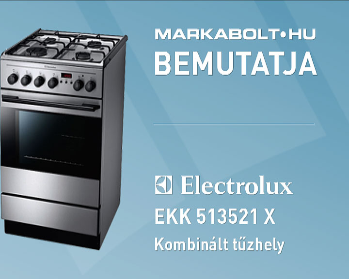 N&eacute;zd meg a Electrolux EKK 513521 X vide&oacute;j&aacute;t