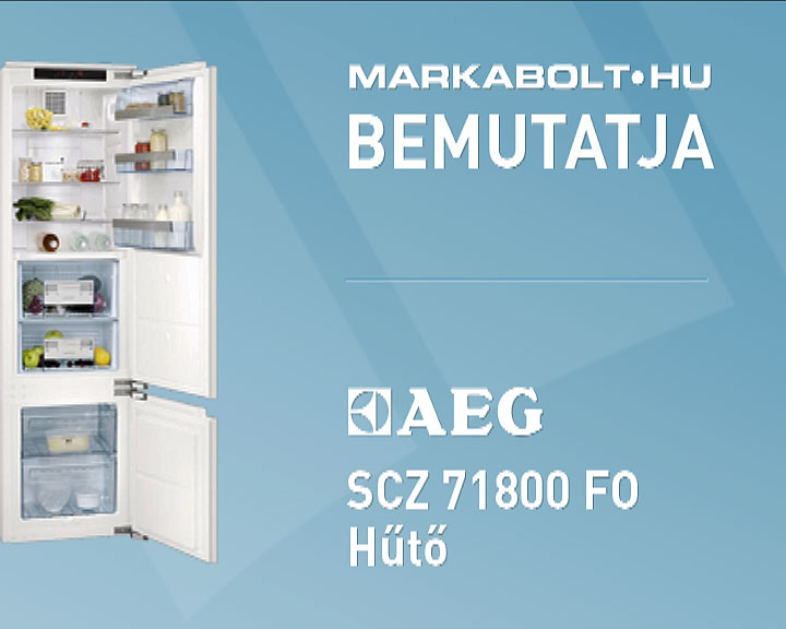 N&eacute;zd meg a AEG SCZ 71800 FO vide&oacute;j&aacute;t