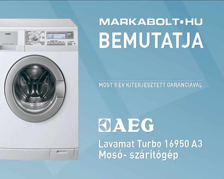 N&eacute;zd meg a AEG Lavamat Turbo 16950 A3 vide&oacute;j&aacute;t