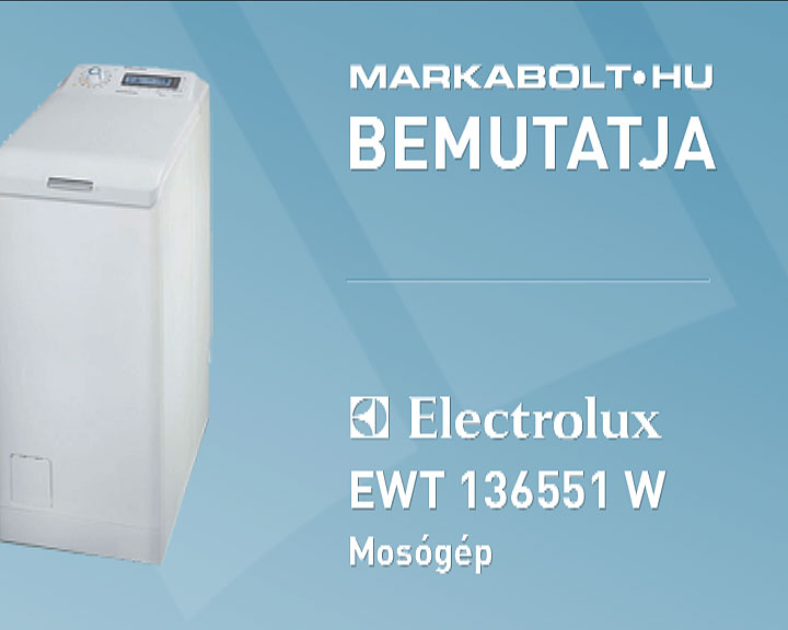N&eacute;zd meg a Electrolux EWT 136551 W vide&oacute;j&aacute;t