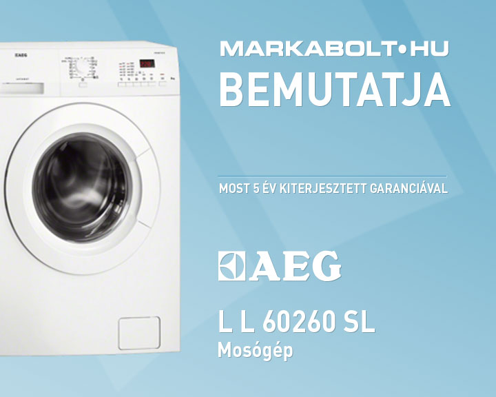 N&eacute;zd meg a AEG Lavamat L 60260 SL vide&oacute;j&aacute;t