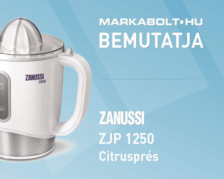 N&eacute;zd meg a Zanussi ZJP 1250 vide&oacute;j&aacute;t