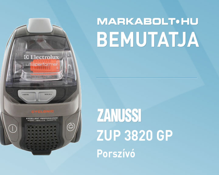 N&eacute;zd meg a Electrolux ZUP 3820 GP vide&oacute;j&aacute;t