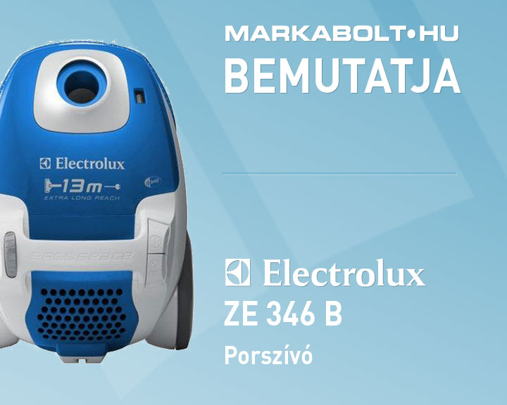 N&eacute;zd meg a Electrolux ZE 346 B vide&oacute;j&aacute;t
