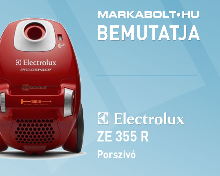 N&eacute;zd meg a Electrolux ZE 355 R vide&oacute;j&aacute;t