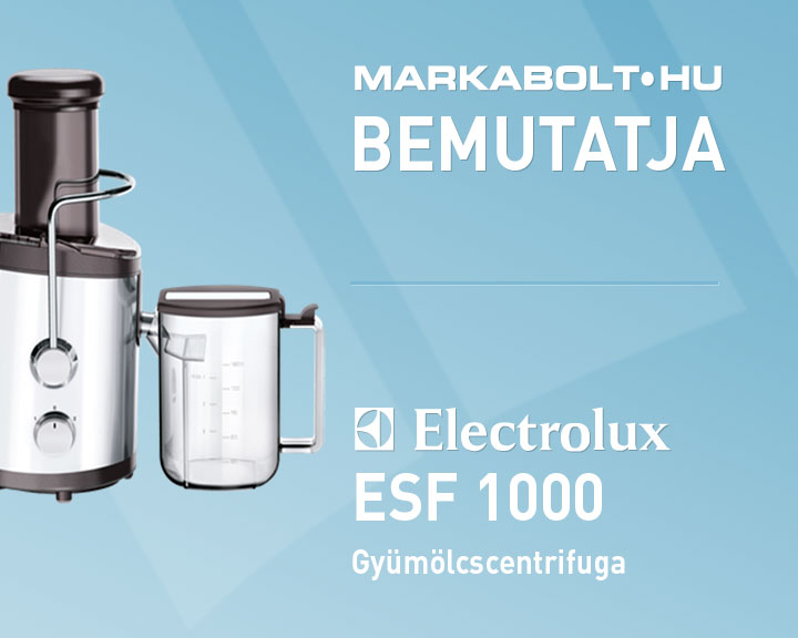 N&eacute;zd meg a Electrolux ESF 1000 vide&oacute;j&aacute;t