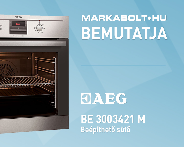 N&eacute;zd meg a AEG BE 3003421-M vide&oacute;j&aacute;t