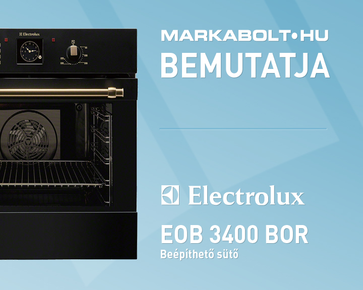 N&eacute;zd meg a Electrolux EOB 3400 BOR vide&oacute;j&aacute;t