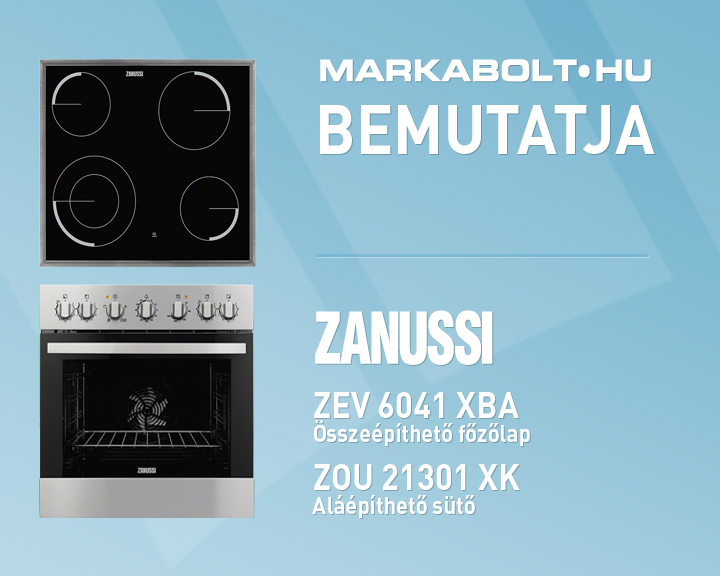 N&eacute;zd meg a Zanussi ZEV 6041 XBA vide&oacute;j&aacute;t