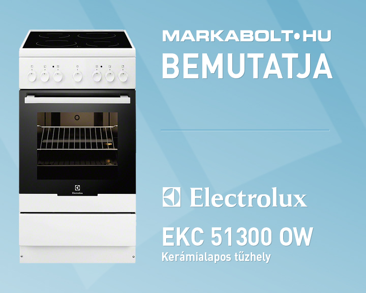 N&eacute;zd meg a Electrolux EKC 51300 OW vide&oacute;j&aacute;t