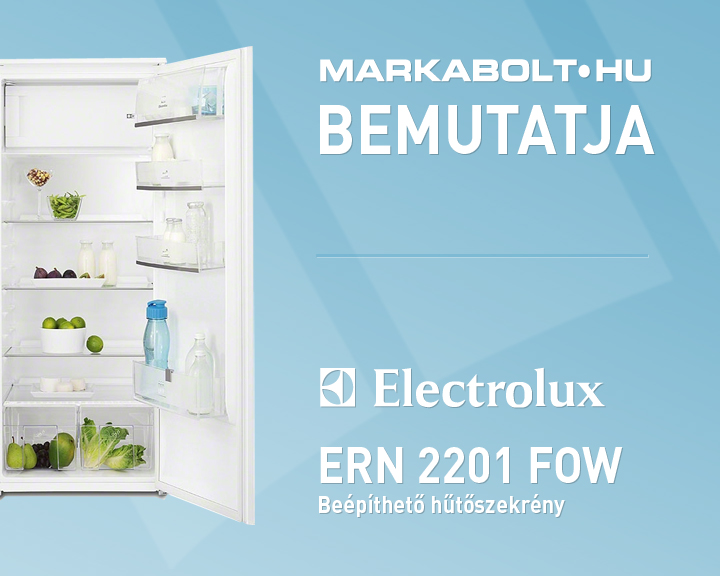 N&eacute;zd meg a Electrolux ERN 2201 FOW vide&oacute;j&aacute;t
