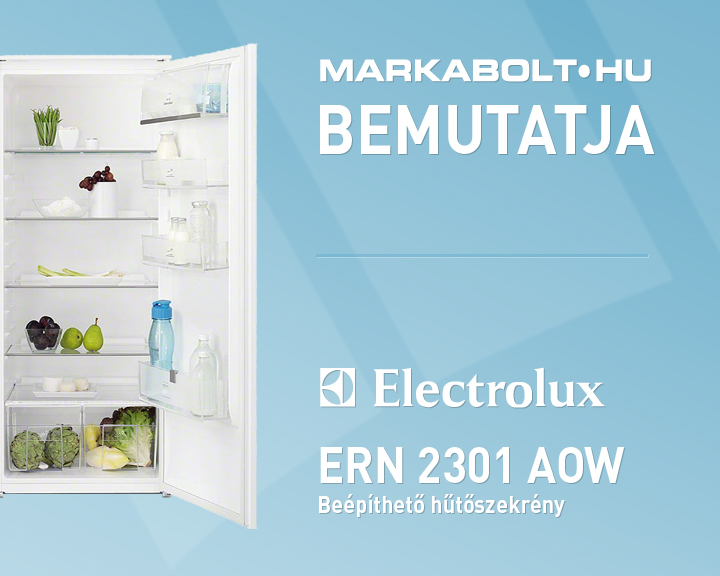 N&eacute;zd meg a Electrolux ERN 2301 AOW vide&oacute;j&aacute;t