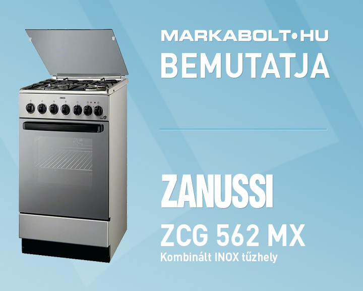 N&eacute;zd meg a Zanussi ZCG 562 MX vide&oacute;j&aacute;t