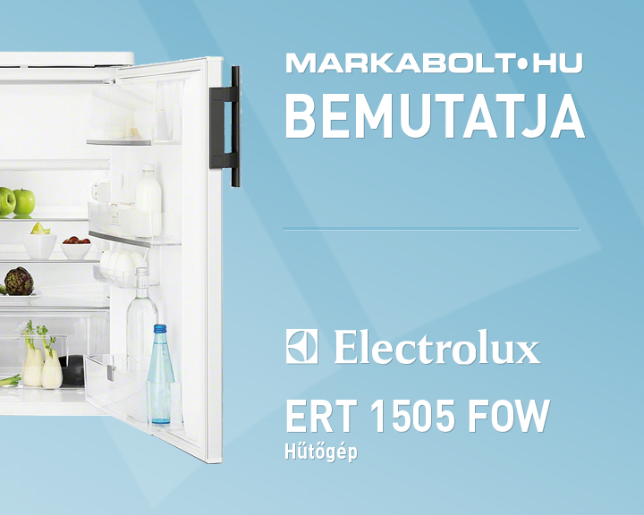 N&eacute;zd meg a Electrolux ERT 1505 FOW vide&oacute;j&aacute;t