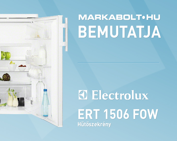 N&eacute;zd meg a Electrolux ERT 1506 FOW vide&oacute;j&aacute;t