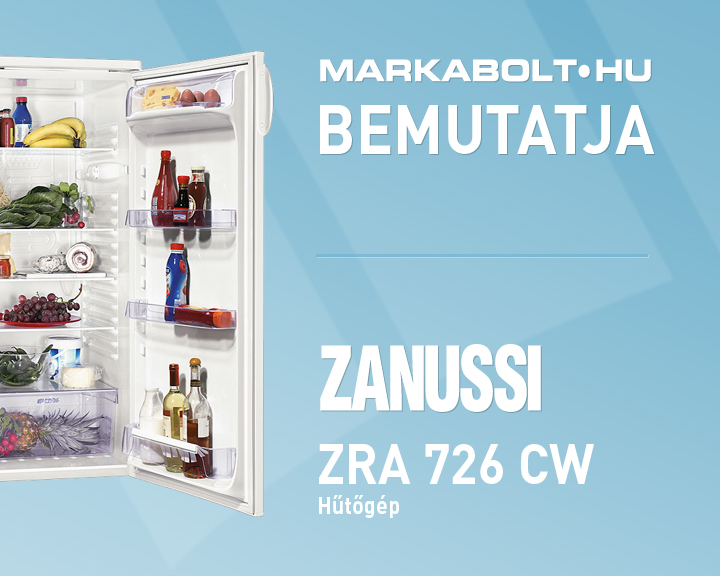 N&eacute;zd meg a Zanussi ZRA 726 CW vide&oacute;j&aacute;t