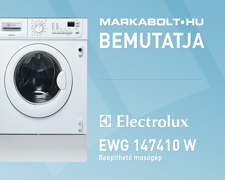 N&eacute;zd meg a Electrolux EWG 147410 W vide&oacute;j&aacute;t