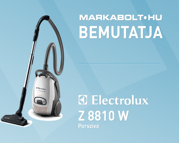 N&eacute;zd meg a Electrolux Z 8810 W vide&oacute;j&aacute;t