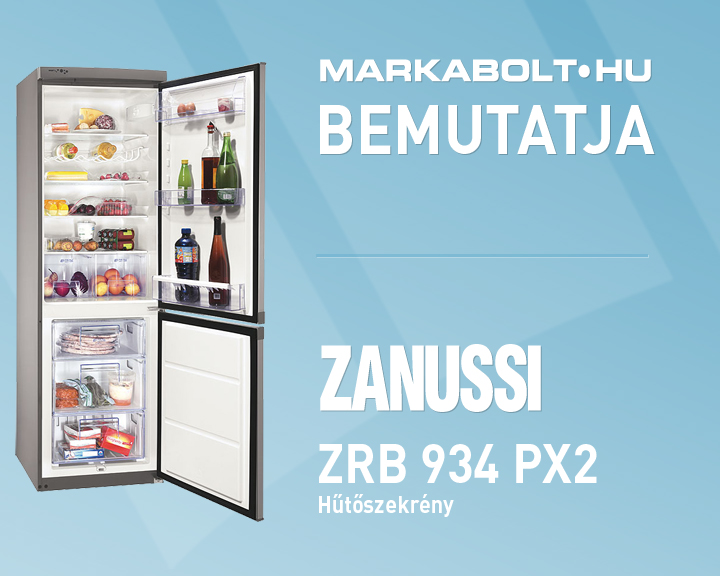 N&eacute;zd meg a Zanussi ZRB 934 PX2 vide&oacute;j&aacute;t