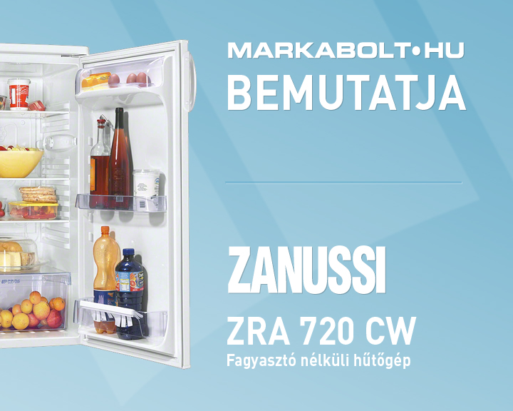 N&eacute;zd meg a Zanussi ZRA 720 CW vide&oacute;j&aacute;t