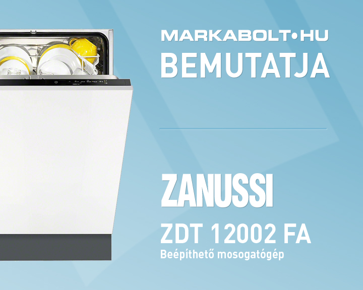 N&eacute;zd meg a Zanussi ZDT 12002 FA vide&oacute;j&aacute;t
