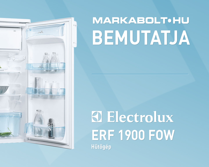 N&eacute;zd meg a Electrolux ERF 1900 FOW vide&oacute;j&aacute;t