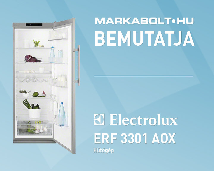 N&eacute;zd meg a Electrolux ERF 3301 AOX vide&oacute;j&aacute;t