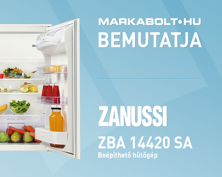 N&eacute;zd meg a Zanussi ZBA 14420 SA vide&oacute;j&aacute;t