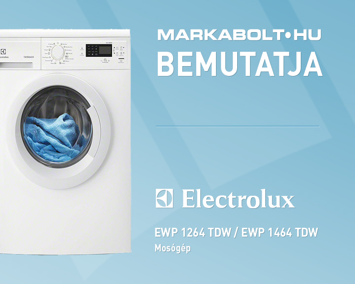N&eacute;zd meg a Electrolux EWP 1264 TDW vide&oacute;j&aacute;t