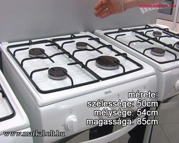 N&eacute;zd meg a Zanussi ZCG 558 GW1 vide&oacute;j&aacute;t