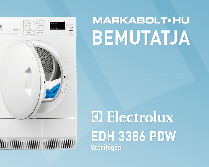 N&eacute;zd meg a Electrolux EDH 3386 PDW vide&oacute;j&aacute;t