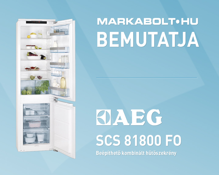 N&eacute;zd meg a AEG SCS 81800 FO vide&oacute;j&aacute;t