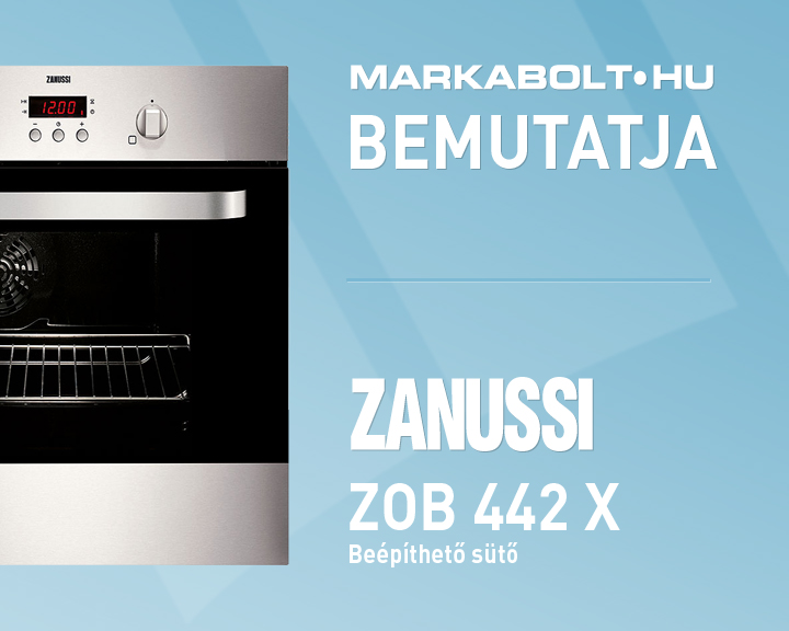 N&eacute;zd meg a Zanussi ZOB442X vide&oacute;j&aacute;t