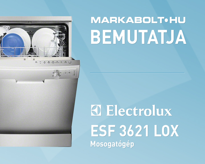 N&eacute;zd meg a Electrolux ESF3621LOX vide&oacute;j&aacute;t